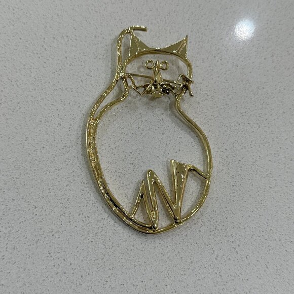 Cute Big CAT Brooch - Picture 6 of 6